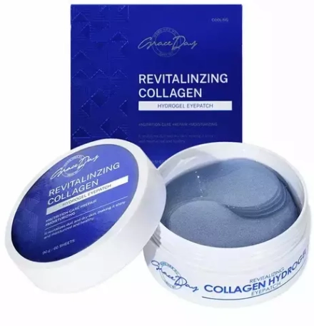 Патчи для глаз с коллагеном Grace Day Revitalising Collagen Hydrogel Eye (60 шт)