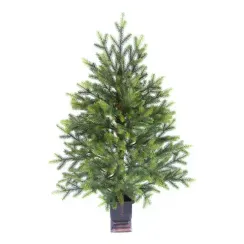 Искусственная ель в вазоне Изящная, 100% литая, Max Christmas (ЕНИ10)