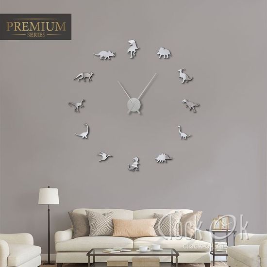 Настенные 3D часы Dino