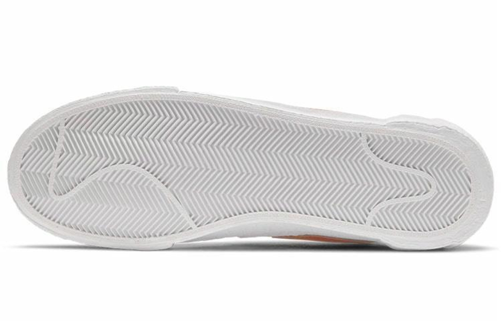 Кроссовки Sacai X Nike Blazer Low "Magma Orange"