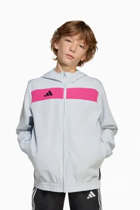 Кофта adidas Tiro 25 Essentials Woven Junior - серый