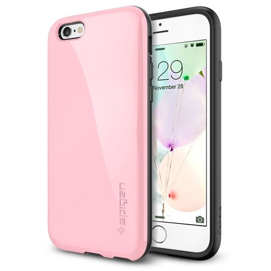 Spigen SGP Case Capella for iPhone 6S и 6 Sherbet Pink SGP11050