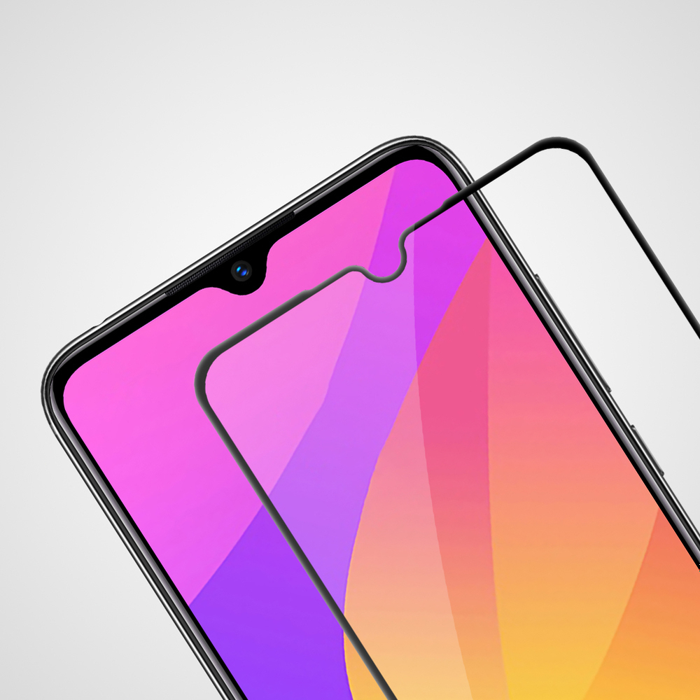 Защитное стекло с олеофобным покрытием для Xiaomi Mi 9 Lite и CC9, черные рамки, G-Rhino