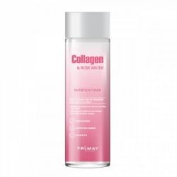 Тонер TRIMAY Collagen & Rose Water Nutrition Toner(210 мл)