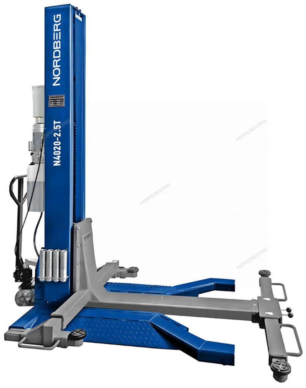 Подъемник NORDBERG N4020-2,5T 1х стоечный электрогидравлич. 2,5т