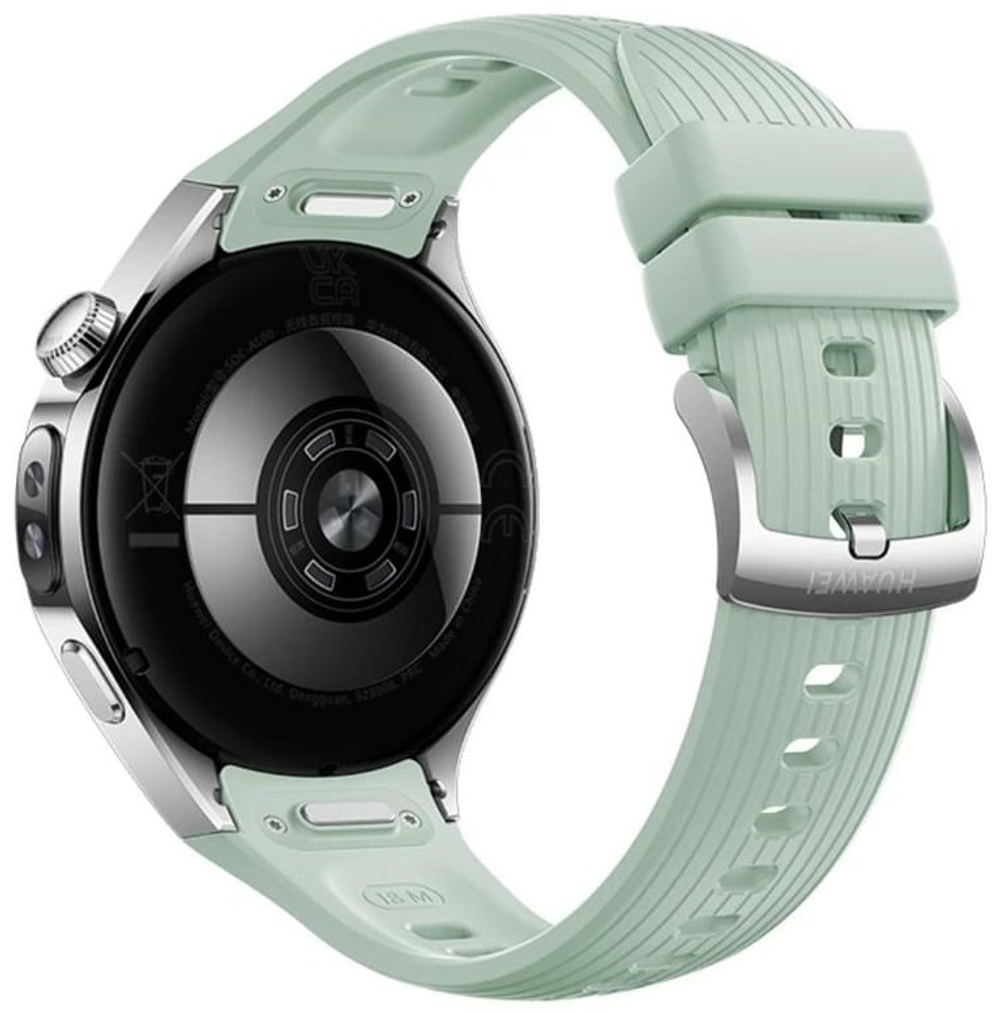 Смарт-часы Huawei Watch 5 42 мм серебристый-зеленый