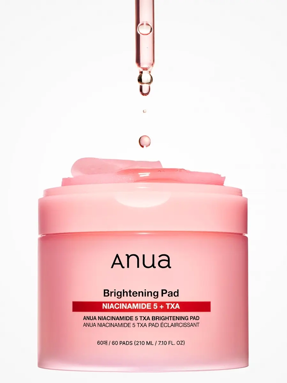 Anua Осветляющие пэды с 5% ниацинамида и транексамовой кислотой Niacinamide 5 TXA Brightening Pad 60 шт