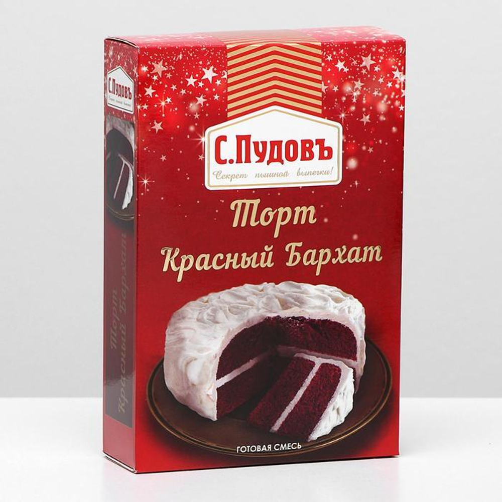 Мучная смесь «С. Пудовъ», Красный бархат, 400 г
