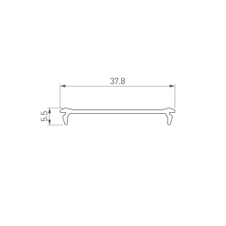 Экран ALM-FLAT-S-2020 OPAL-PM матовый (Arlight, Пластик) 026750(1)