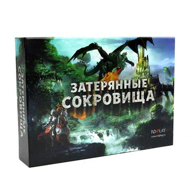 Игра-ходилка "Затерянные сокровища" 78 карточек (ND Play)