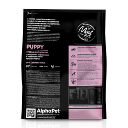 AlphaPet Superpremium корм для щенков, беременных и кормящих собак средних пород с говядиной и рисом (Puppy)