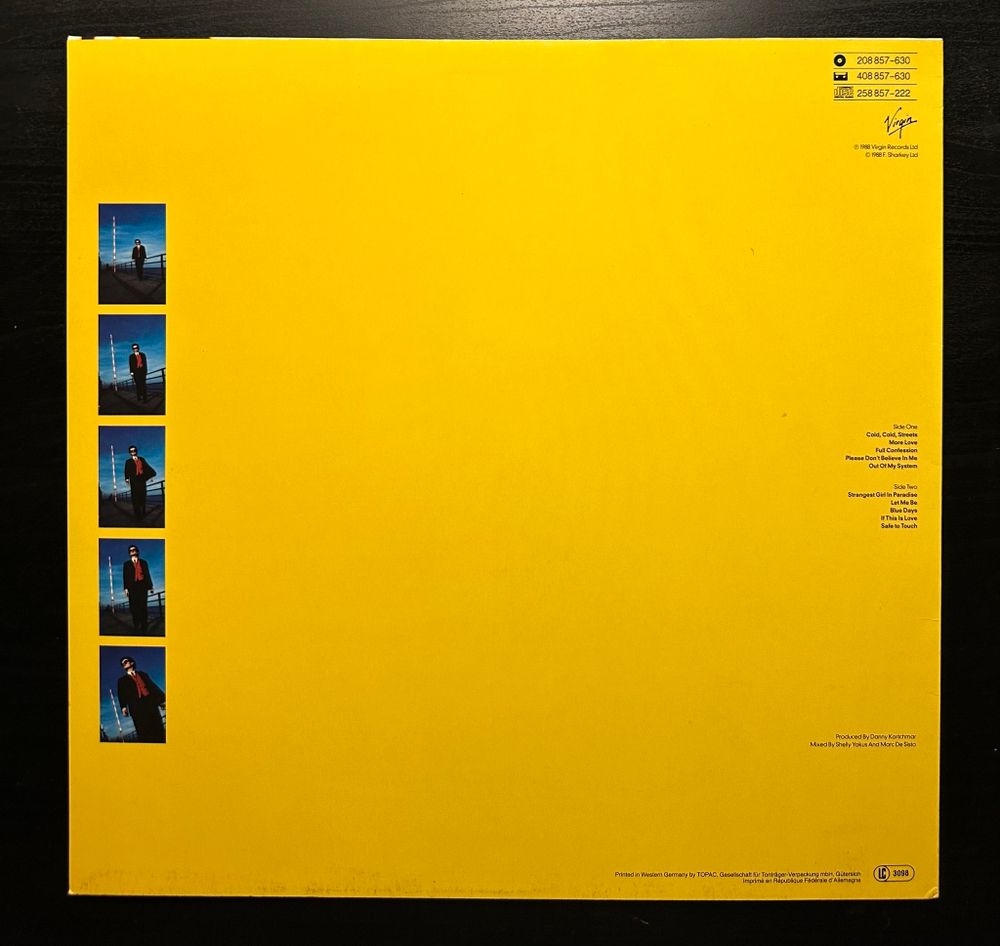 Feargal Sharkey - Wish (Европа 1988г.)