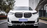 Обвес с подсветкой для BMW X3 G45 2025 БМВ аэродинамический тюнинг губа и диффузор бампера