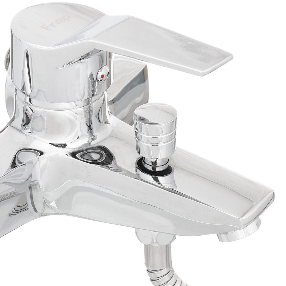 Смеситель для ванны, Frap, корот изл, с картриджем, хром, F3063