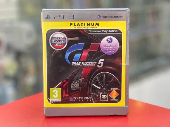 PS3 Gran Turismo 5 Platinum Б/У