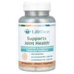 LifeTime Vitamins, Комплексная формула глюкозамина и хондроитина, 60 капсул