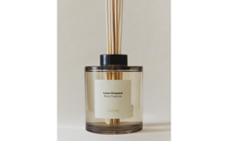 Zara Home Аромадиффузор Lemon Bergamot 200 мл, тростниковые палочки микадо, аромат свежий цитрусовый, Горчичный