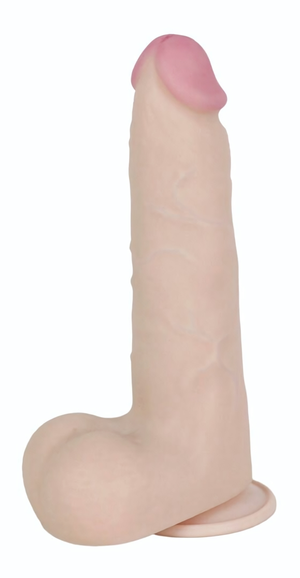 Телесный перезаряжаемый вибратор-реалистик из неоскин - 22 см. (Цвет: телесный)