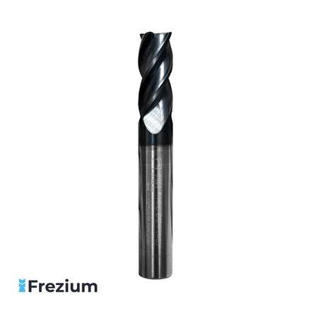 Концевая твердосплавная фреза по металлу "Komet Jel" (12x12x27x83 Z4 R0,3; HPC; 70906183041200)