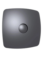 Вентилятор вытяжной D100 RIO 4С с обратным клапаном Dark gray metal DICITI
