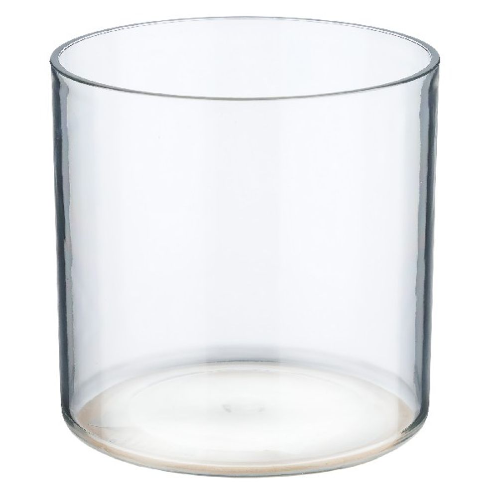 Вазон "Round" (пластик) D10xH10см (Прозрачный)