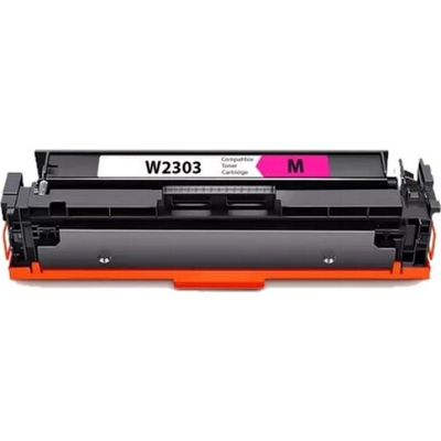 Картридж для HP Color LJ Pro 4203/4303 W2303A (230A) пурпурный (1,8K) Без Чипа! UNITON Premium