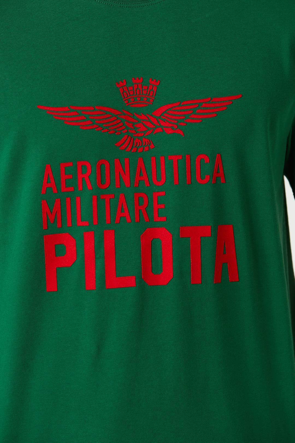 Футболка из хлопка с принтом