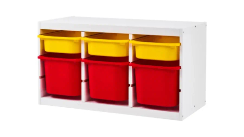 Каркас стеллажа - аналог IKEA TROFAST/ТРУФАСТ/СЫНОД, 94x52x44см,  белый