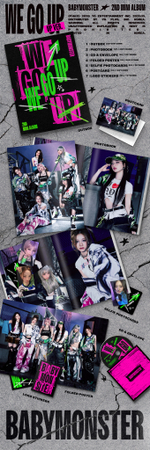 Альбом BABYMONSTER - 2nd MINI ALBUM [WE GO UP] (UP Ver.)
