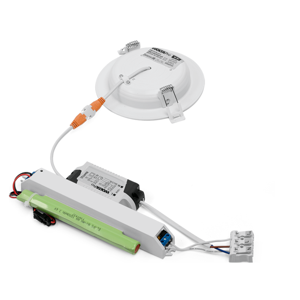 Светильник WOLTA PRO ДАУНЛАЙТ ДВО06-10-041-5К с БАП EM1 10Вт 5000К Матовый