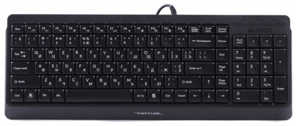 Клавиатура A4Tech Fstyler F1512S черный