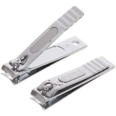 Кусачки для ногтей «Manicure set», цвет металл 6см (стикер на минивложение)