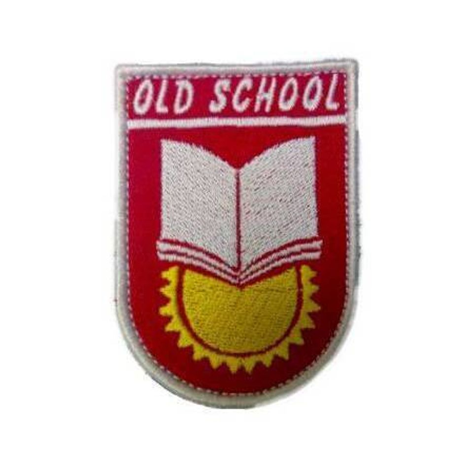 Патч Old School (красный)