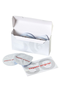 Презервативы Sagami Original 002, полиуретан, 6 шт.