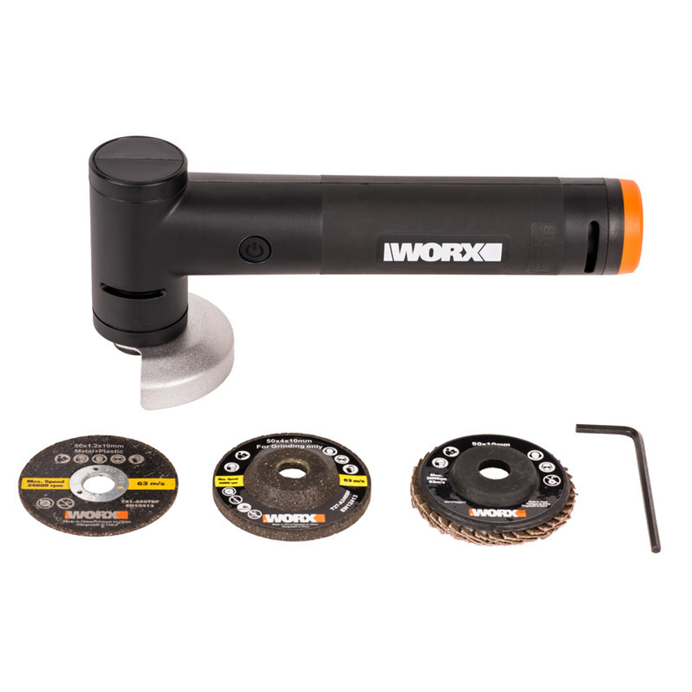 Мини-Углошлифовальная машинка аккумуляторная WORX WX741.9 20В