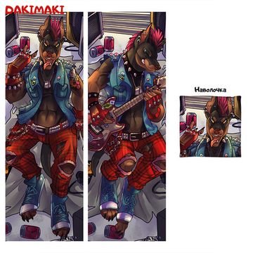 Дакимакура фурри Доберман панк арт. 1206