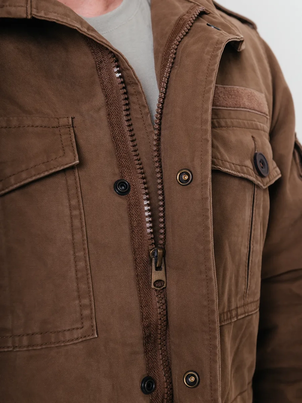 Куртка хлопковая летняя милитари демисезонная