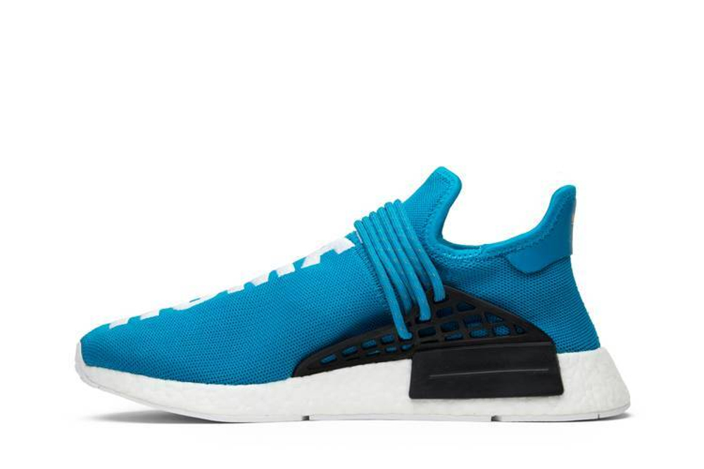 Кроссовки Pharrell Williams X Adidas Originals Nmd Hu Human Being Sharp Blue