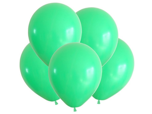 Шар 5" Светло-зеленый  пастель/ Light green шаринг