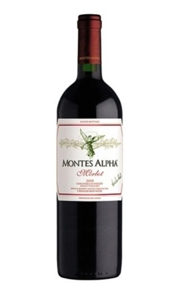 Вино Монтес Альфа Мерло Вино Монтес Альфа Мерло