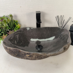 Раковина из речного камня RS-65041 51*39*15 0862