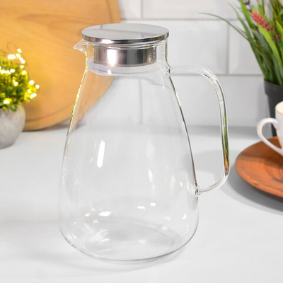 Кувшин 2,2л с крышкой, h22см, d8см, GPH-014