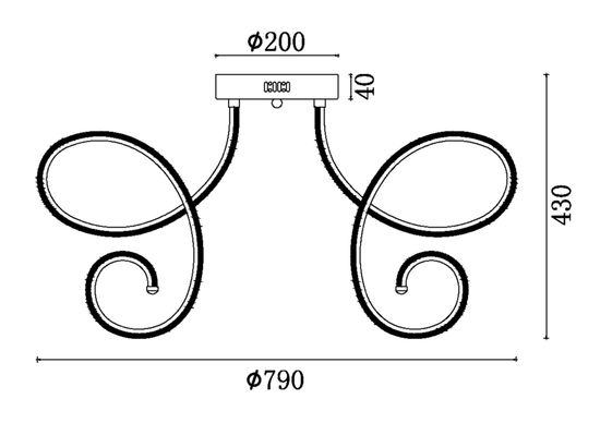 Потолочный светильник Freya FR6044CL-L114G