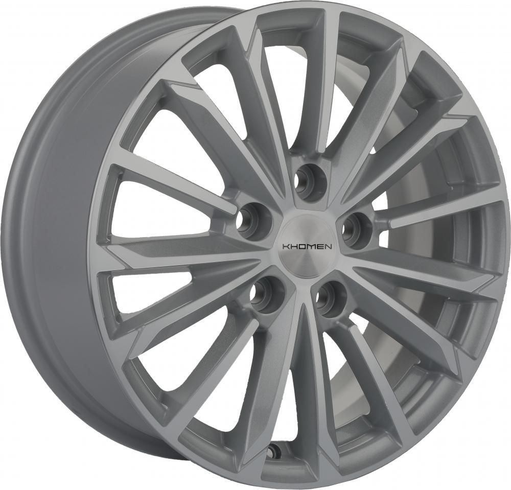 Khomen 1611 6.5x16 5x114.3 ET 50 Dia 66.1 (BFP)