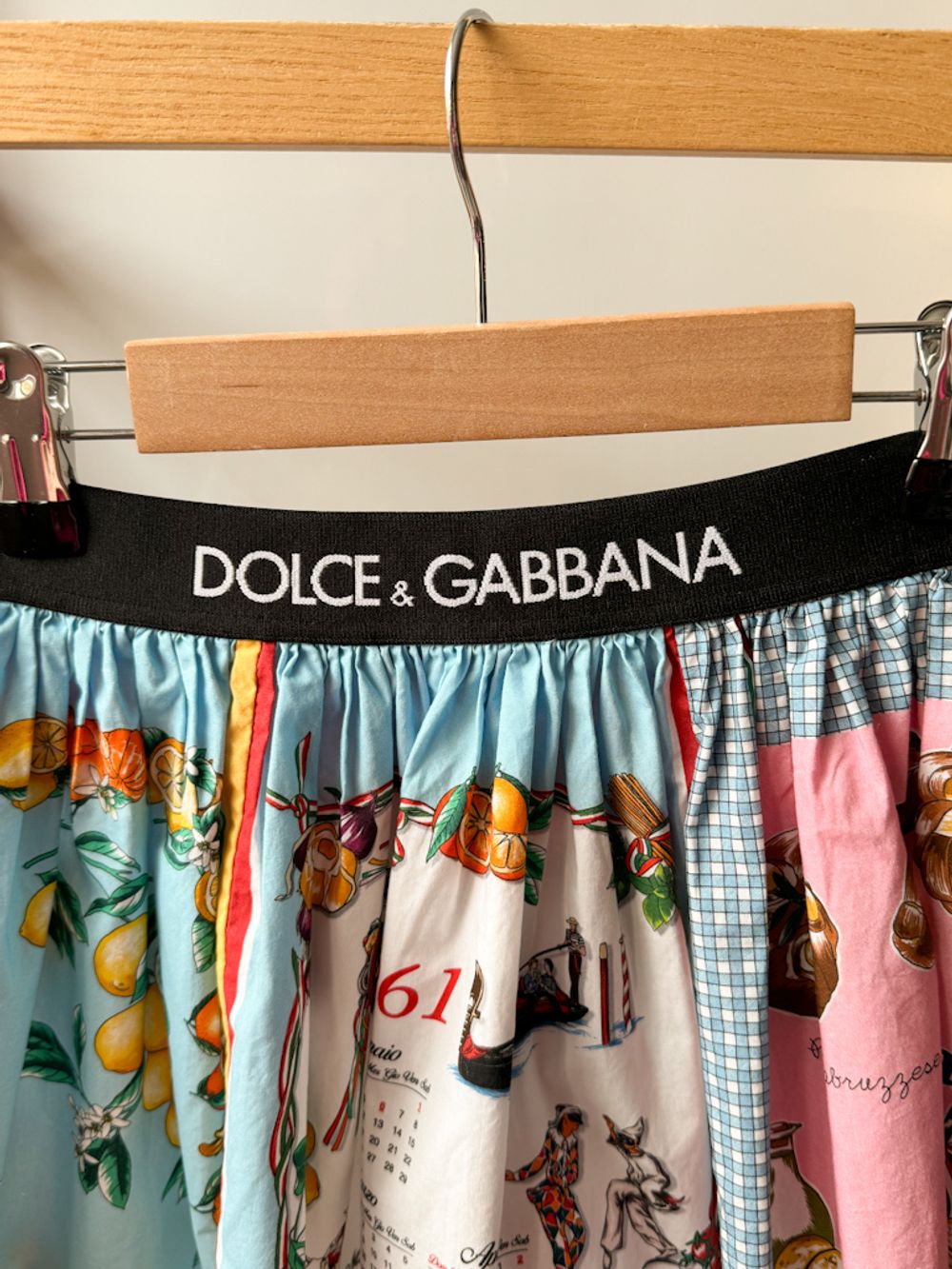 Хлопковая юбка Dolce & Gabbana, 140