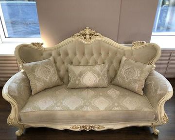 Диван ДЖОКОНДА крем глянец