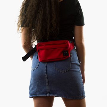 Поясная сумка ZAIN 207. Красная