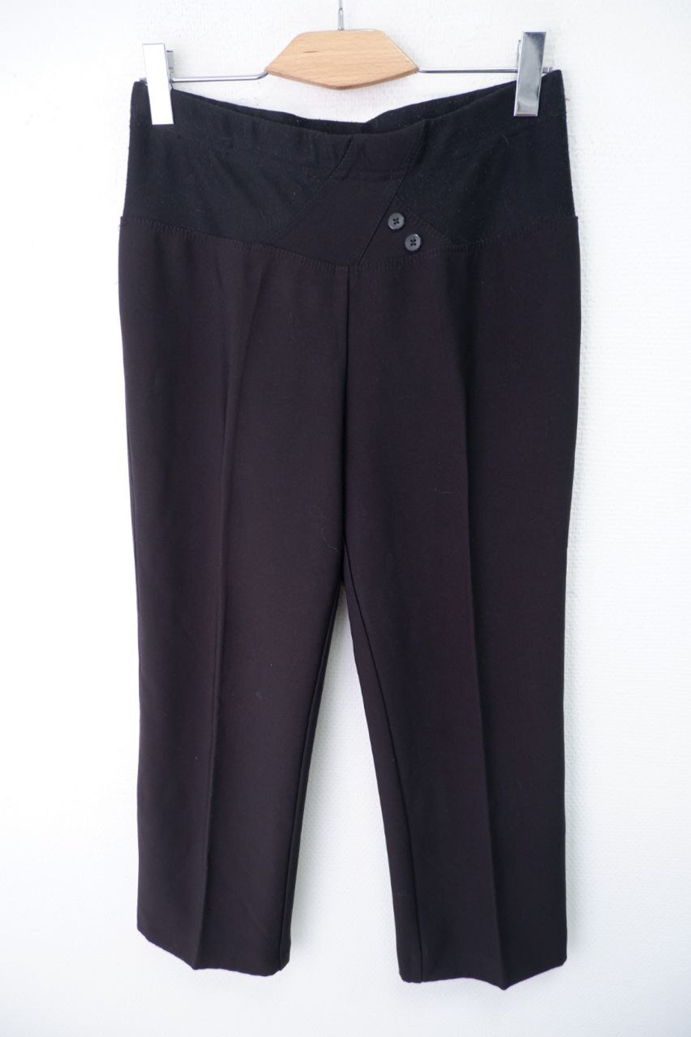 Брюки базовые с шерстью 48 размер