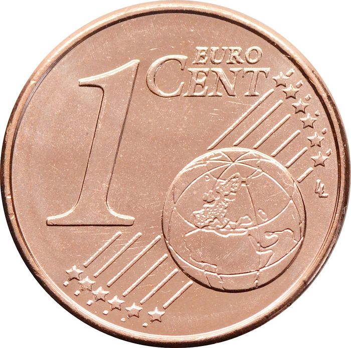 1 евроцент 2013 Греция (1 euro cent)