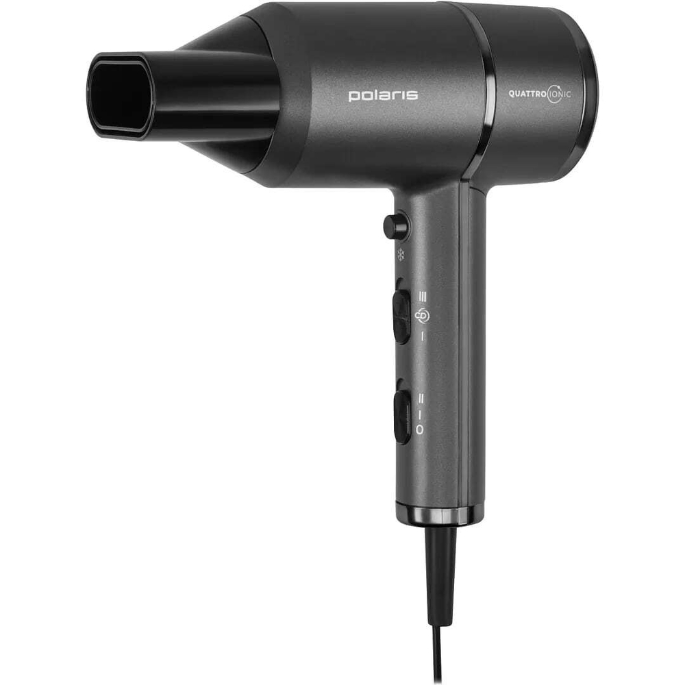 Фен POLARIS PHD 2044Ti Quattro Ionic графитовый